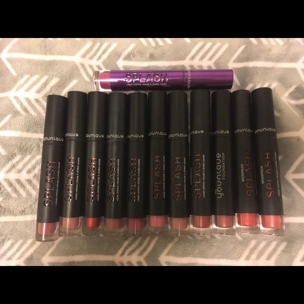 12 Younique Splash Liquid Lipstick